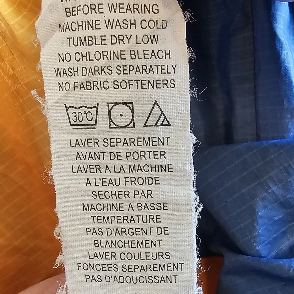 Brooks LSD Lightweight Orange and White Running Jacket